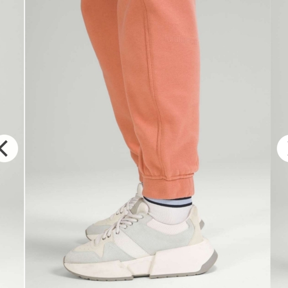 Lululemon Relaxed High Rise Jogger Sweatpants Pink Savannah 10 - Picture 14 of 16